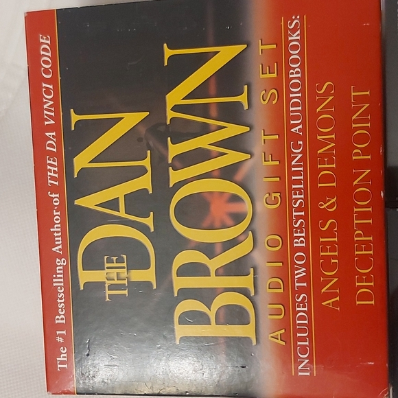 The Dan Brown Audio Gift Set Angels & Demons, Deception Point - Picture 2 of 13